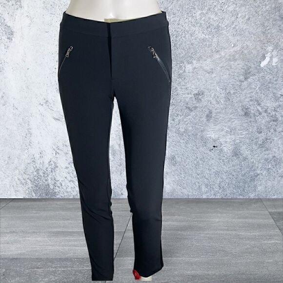Rebecca Taylor Ava Techy Slim Pant In Navy - Picture 1 of 6